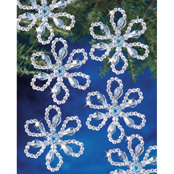 Beadery Craft Ornament Kit Christmas Flower