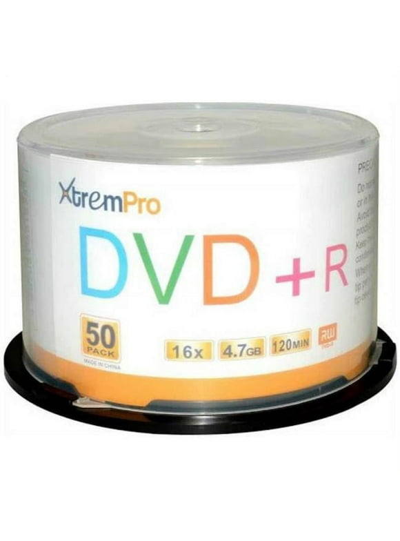 Blank DVD+R Discs in Blank Media