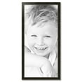 thumbnail image 2 of ArtToFrames 22" x 47" Honors Black with Gold Picture Frame, 22x47 inch Black Wood Poster Frame (WOM-5158), 2 of 7