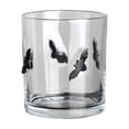 thumbnail image 2 of WWC Halloween Icon Glass Cup, 12 oz Ghost Bat Pumpkin Stemless Glassware Cup, Halloween Decor for juice Wine Water Party Table, 2 of 8