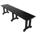 thumbnail image 5 of Charleston Outdoor Patio Adirondack Dining Trestle Bench, 5 of 5