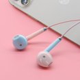 thumbnail image 2 of VPB A12 es adecuado para teléfonos móviles Huawei Apple Android oppo, auriculares internos universales con cable y micrófono de color, 2 of 4