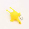 thumbnail image 5 of Chicken Squishy Toy Yellow Kawaii Keychain with Egg-Laying Feature for Stress Relief and Relaxation, 5 of 5