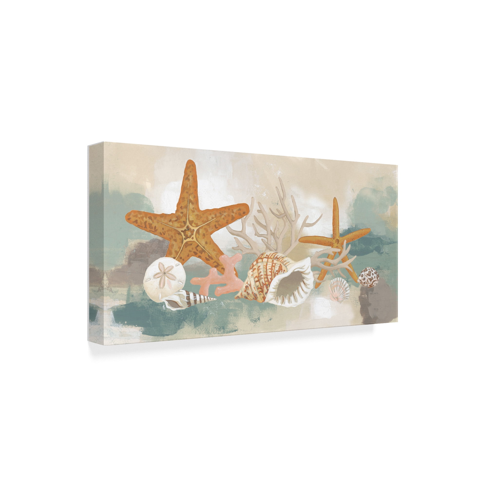 Trademark Fine Art 'Marine Tableau I' Canvas Art by June Erica Vess