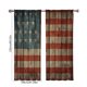 thumbnail image 3 of Cortinas con cenefa de la bandera de EE. UU. | Cenefa patriótica para ventanas, ideal para la decoración de cocinas, salas de estar y cafeterías., 3 of 6