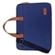 thumbnail image 2 of Bolsa para computadora portátil de tela Oxford de gran capacidad, resistente a los arañazos, a prueba de golpes, bolsa de transporte para computadora portátil para oficina y negocios, azul oscuro, de, 2 of 10