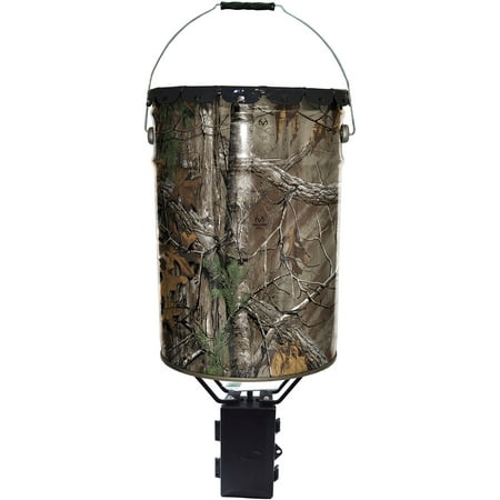 Wildgame Innovations Metal Pail Deer and Game Feeder, 6.5