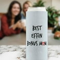 thumbnail image 5 of Adoptive Mom Gifts For Women Best Effin Bon-s Ever Handwritten Text 24-Pack Ultra Slim Can Drink Thermocoolers Party Pack, 5 of 8
