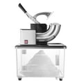 thumbnail image 1 of KFFKFF Commercial Ice Crusher 661LBS/H, 350W Electric Snow Cone Machine with 4 Blades, 2000RPM Stainless Steel Shaved Ice Machine with 11 Gal Crushed-Ice Box, 1 of 9