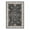 Charcoal, variant on Moynesa 5'x7' Washable Area Rugs for Living Room, Soft Dark Vintage Medallion Distressed Carpet, Low Pile Stain Resistant Classic Traditional Accent Rug for Bedroom Dining Room Office, Black