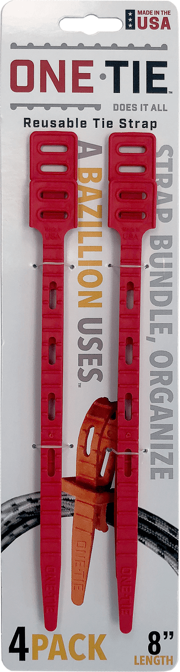 Red Details about   One-Tie TOT60022 Cable Tie Down Straps 