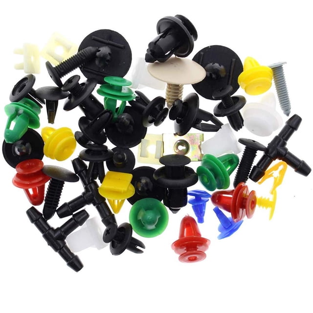 Universal Mixed Car Fastener Bumper Door Panel Fender Liner Clips Retainer