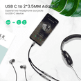 thumbnail image 3 of Adaptador Divisor Usb C A 3.5mm Jack Cable Nylon Ugreen Ugreen Adaptador Divisor Usb C A 3.5mm Jack Cable Nylon Ugreen, 3 of 7