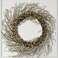 thumbnail image 3 of 24 Inch Front Door Wreath Spring Summer Winter Cream Berry Wreath with Large Grapevine Wreath for all seasons, 3 of 12