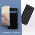 thumbnail image 5 of for Google Pixel 6 Pro Case, Thin TPU Cover with Soft Interior Anti-Scratch Slim Fit Flexible Phone Case for Pixel 6 Pro 2021 - Black, 5 of 7
