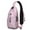 Pink-14, variant on Crossbody Sling Backpack for Women Men Kawaii Pink Axolotl Shoulder Sling Crossbody Casual Chest Bag for Travel Sports Running Hiking