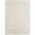 thumbnail image 1 of Central Oriental GS507.7 5 x 7 ft. Geneva Solid Shag Buff Rectangle Area Rug, Off White, 1 of 1
