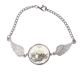 thumbnail image 1 of Templo lugar natural Li Jiang, China Pulsera pulsera pulsera alas de ángel pulsera, 1 of 3