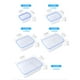thumbnail image 2 of XWSHYW Contenedores de Almacenamiento Caja de Almacenamiento de Cocina Caja de Conservación de Alimentos Frescos Caja de Plástico para Bento, 2 of 3