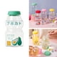 thumbnail image 3 of tapa reutilizables para niños, jarra de agua portátil de 480ml a prueba de derrames de plástico sin BPA para senderismo y gimnasio Verde Macarena Botella para beber, 3 of 7