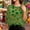 Multicolor, variant on HOMBOM Womens St.Patricks Day Shirts Spring Irish Graphic Tees Shamrock Print 3/4 Sleeve Funny Multicolor Crewneck Tops for Women
