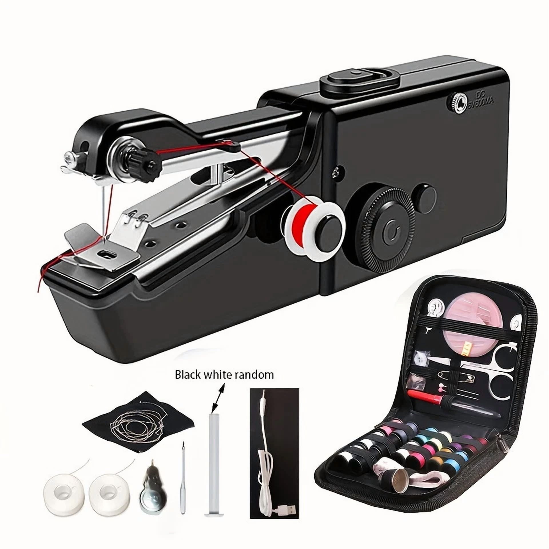 CIRCLE- Handheld Electric Sewing Machine - Easy Use,Clothing Fixes & Travel Sewing Needs