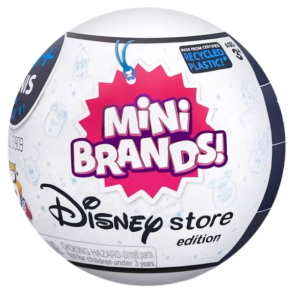 5 Surprise Mini Brands! Disney Store Edition LOT of 2 Mystery Packs