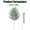 Green*10, variant on pdqouc Artificial Greenery Areca Leaves Realistic DIY Craft Accessories for Indoor Outdoor Wedding Birthday Party Arrangement Table Decor Festival Green
