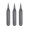 thumbnail image 1 of Uxcell 3 piezas de punta de destornillador Torx T1 5/32" Hex Magnético Estrella de 6 Puntos Cabeza de Acero S2, 1 of 6