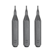 Uxcell 3pcs T1 Torx Screwdriver Bit 5/32" Hex Magnetic Star 6 Point Head S2 Steel