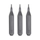 thumbnail image 1 of Uxcell 3 piezas de punta de destornillador Torx T1 5/32" Hex Magnético Estrella de 6 Puntos Cabeza de Acero S2, 1 of 6