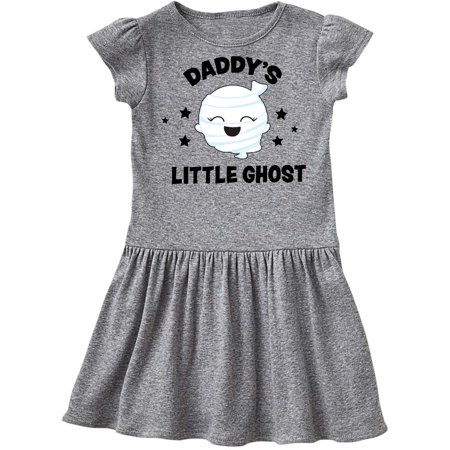 

Inktastic Cute Daddy s Little Ghost with Stars Gift Toddler Girl Dress
