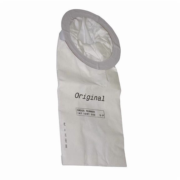 Nilfisk Vacuum Bag, Dust, 5 PK 147 1097 500