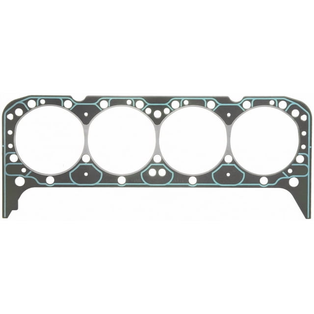 Fel Pro HP Cylinder Head Gasket 1003 Chevy Small Block; 4.166 Inch Bore; Steel Core Laminate; 0.041 Inch Compressed Thickness; Single