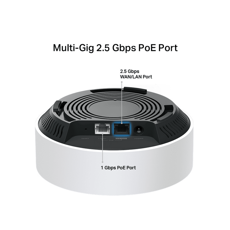 TP-Link Deco AX3000 PoE Mesh WiFi, Ceiling/Wall-Mountable TP-Link Deco AX3000 PoE Mesh WiFi, Ceiling/Wall-Mountable