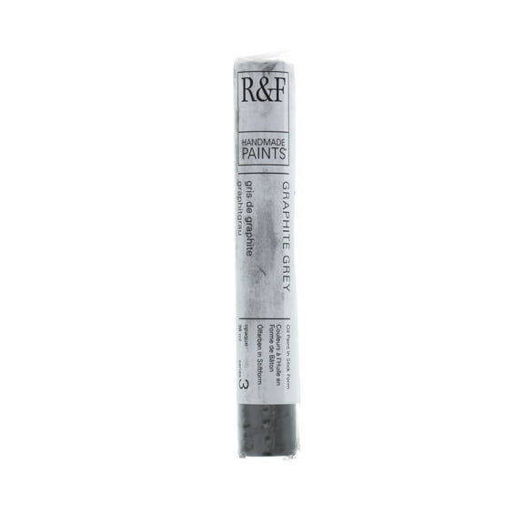 R&F Handmade Paints Pigment Stick, 38ml, Graphite