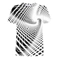 thumbnail image 4 of KIHOUT Men's Cotton Blend Short Sleeve Crew Neck T Shirts, Full Printed Shirts Casual Workout Sports Tops Blosue for Men, 4 of 5