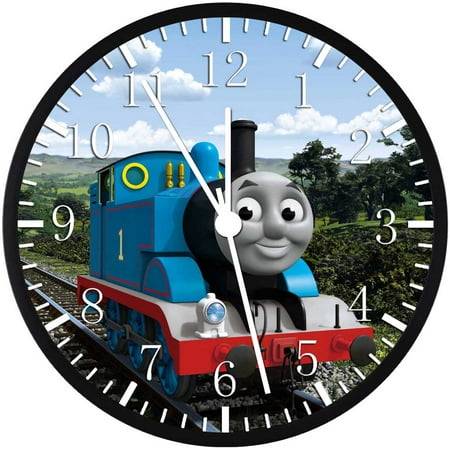 12 Inch Thomas The Train Wall Clock Non-Ticking Silent Great for Decor and Gifts E140