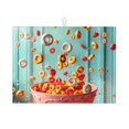 thumbnail image 1 of Sikiie Tapis de Séchage de Vaisselle Imprimé Coloré Flottant, Tapis de Comptoir de Cuisine, Tapis d'Auto-séchage pour Comptoir de Cuisine, pour Vaisselle, Casseroles et Poêles, 1 of 7