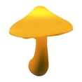 thumbnail image 1 of Yellow Plastic Desk Lamp for Decor Modern Compact Size bedside light with US Plug 6.7 inches, 1 of 8