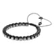 thumbnail image 2 of Pulsera magnética de cálculos biliares negros, piedra energética, forma de salud, pulsera tejida retro., 2 of 3