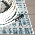 thumbnail image 3 of Safavieh Courtyard Eamon Abstract Indoor/Outdoor Area Rug, Gray/Blue, 5'3" x 7'7", 3 of 11