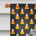 thumbnail image 3 of Scottish Deerhound Candy Corn Halloween House Flag, 3 of 4