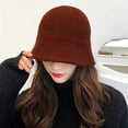 thumbnail image 6 of Lumtrix 2026 Women's Hat Soft Knitted Hat Fashion Fall Winter Fisherman Hat Travel Daily Outdoor Casual Cap Light Brown One Size, 6 of 6