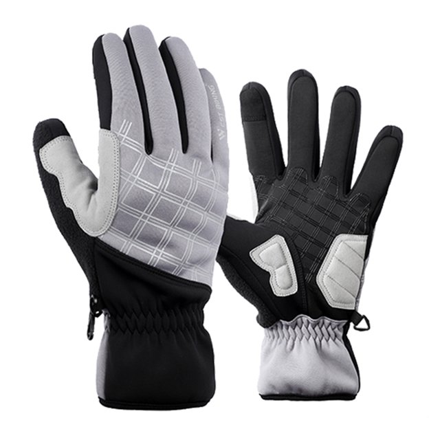 Guante de dedo completo Guantes de moto de carreras Ciclismo Mitón térmico de invierno Sunnimix Guantes de ciclismo con dedos completos