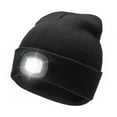 thumbnail image 2 of HESHENG LED Beanie Hat Flashlight Comfortable Woolen Yarn LED Beanie Hat with Light for Outdoor, 2 of 8