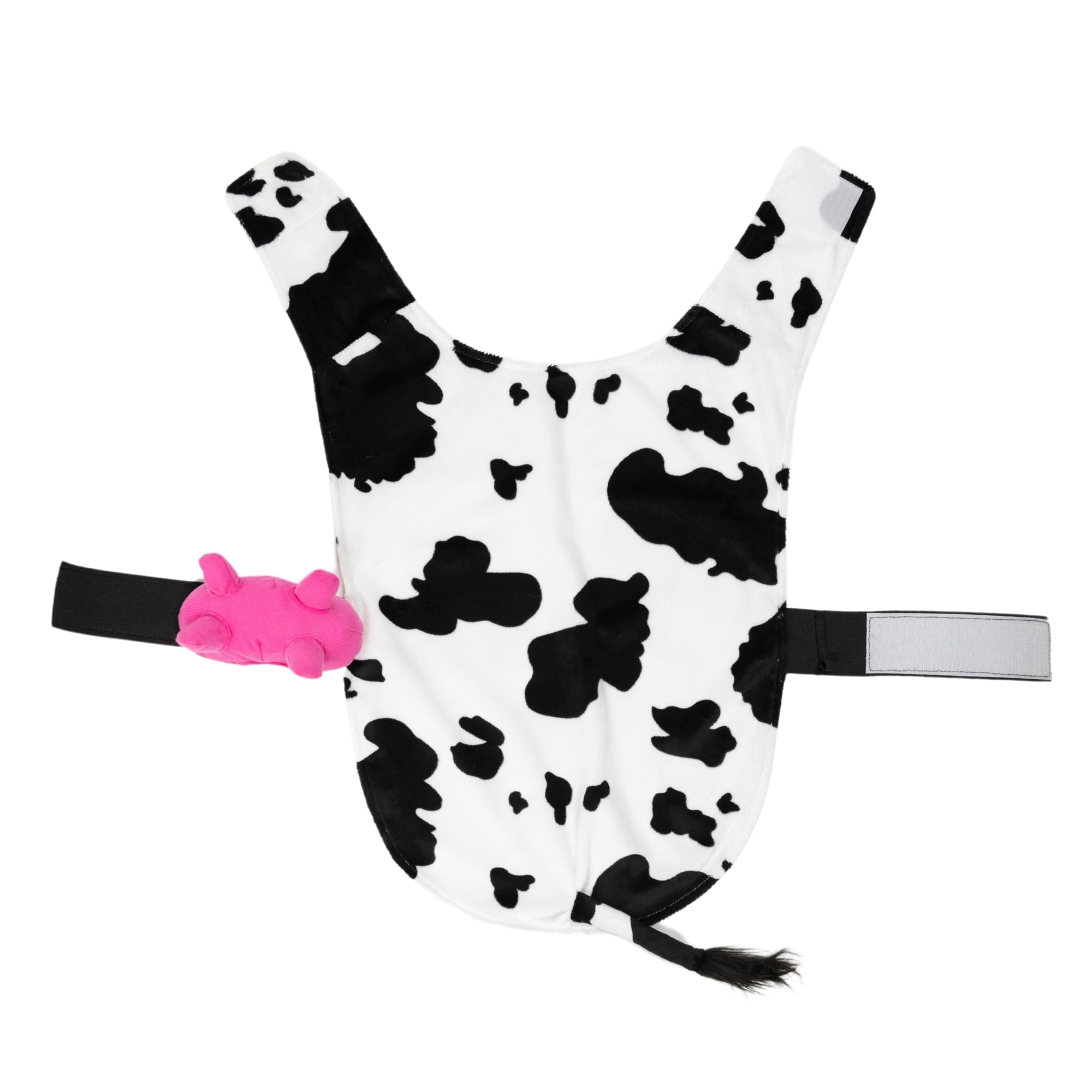 Vibrant Life Halloween Costume for Dogs & Cats, Cow, Black & White, Small