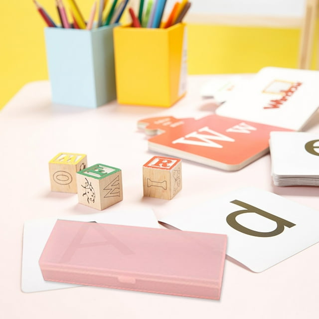 Amzcrzy Desk Organizer Pencil Storage Student Organizer Pen Pouch Pencil Case Translucent Frosted Stationery Case College Essentials Pencil Box Classroom Organization Office Organization