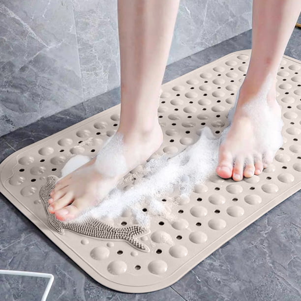 onlyliua Liquidación de Rebajas de Hoy Alfombra de Baño, Goma Antideslizante, Puede Masajear o Frotar Las Plantas Los Pies, Puede Usar Como Alfombra de Baño, Alfombra de Ducha Frente a La Bañera