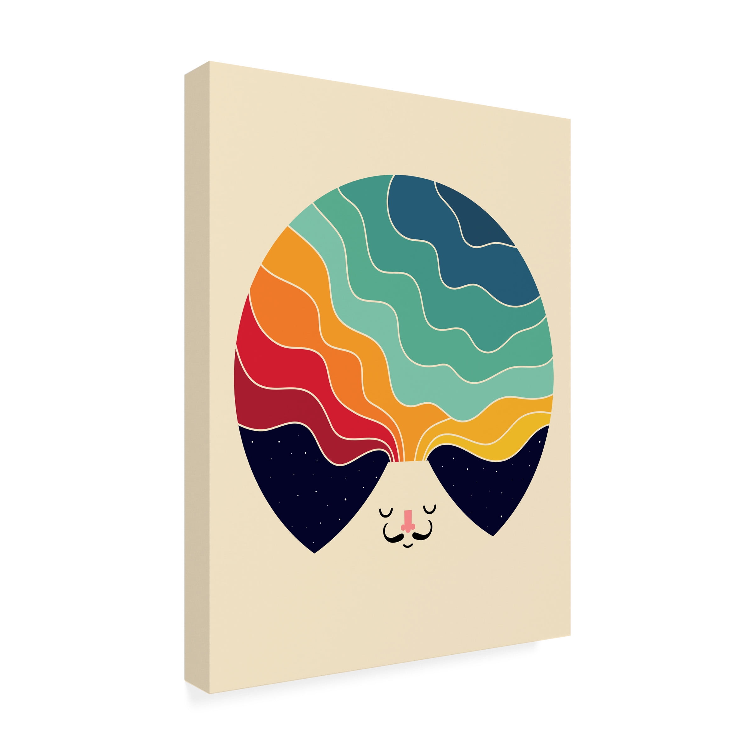 Andy Westface 'Keep Think Creative' Canvas Art